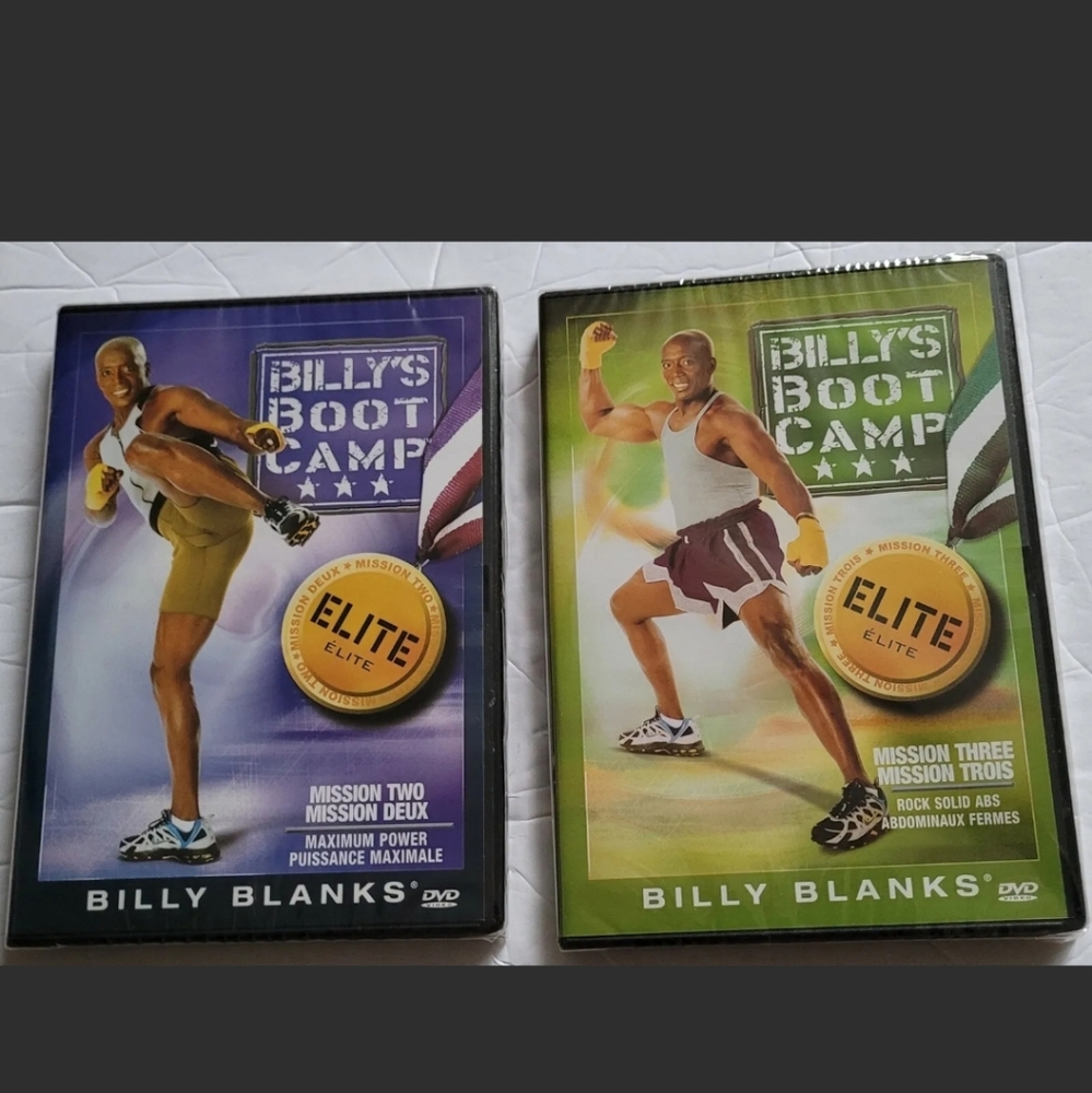 Billy's Boot Camp ELITE Missiin Two & Mission Three (Billy Banks) DVD